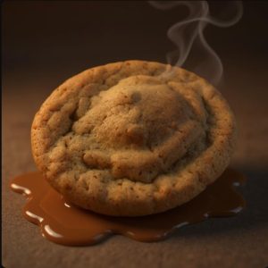 nutella stuffed cookie