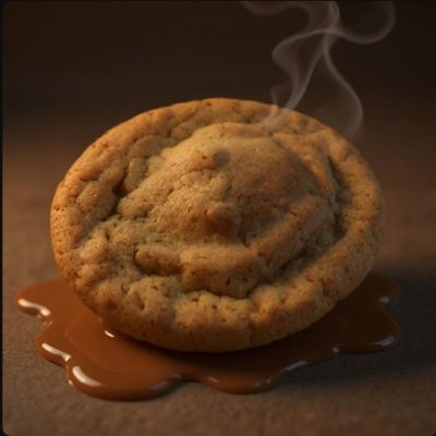 nutella stuffed cookie